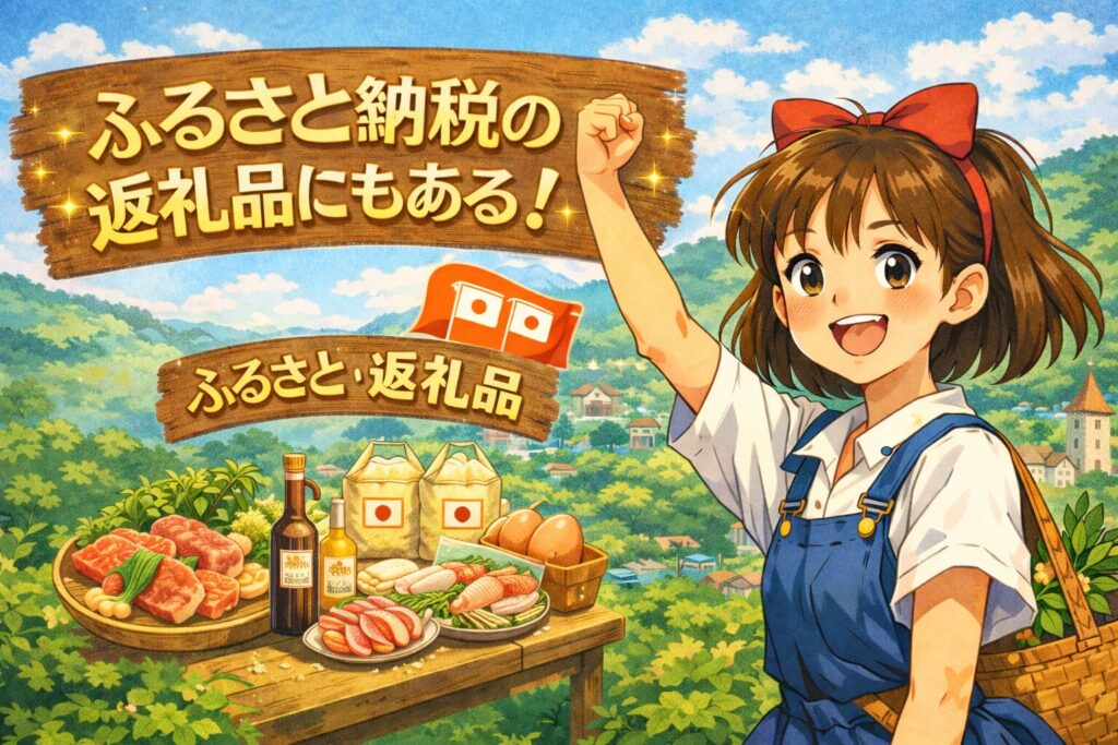 ふるさと納税返礼品にもあります