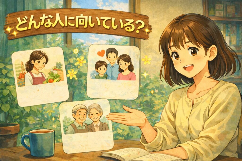 どんな人に向いている？