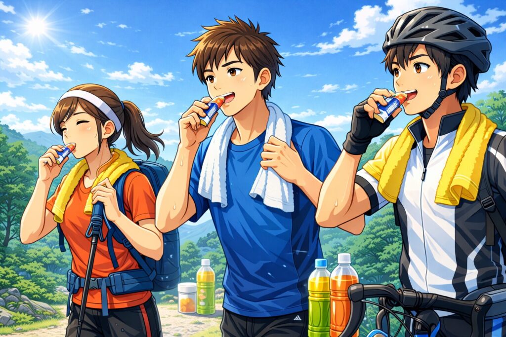 運動後のリカバリータイムに