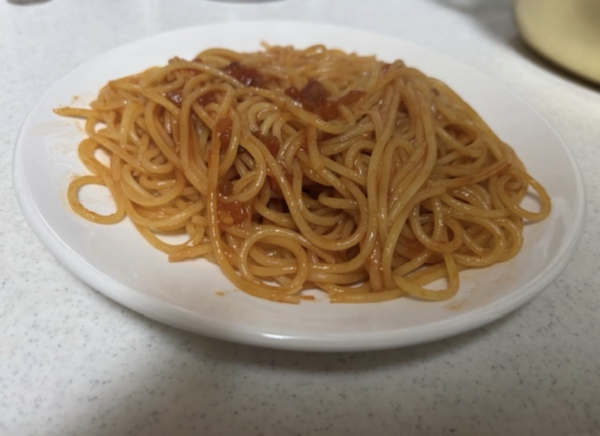 ナポリタンを作る