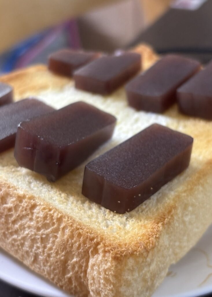 トーストにえいようかん